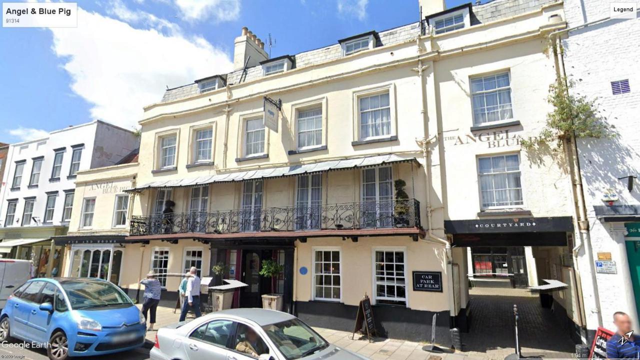 The Angel & Blue Pig Hotell Lymington Eksteriør bilde